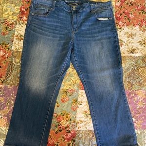 American Eagle Artist Crop Size 22 EUC